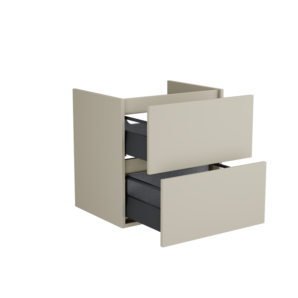 [10115276] Sloten wastafelonderkast (Taupe, 60 cm) 2