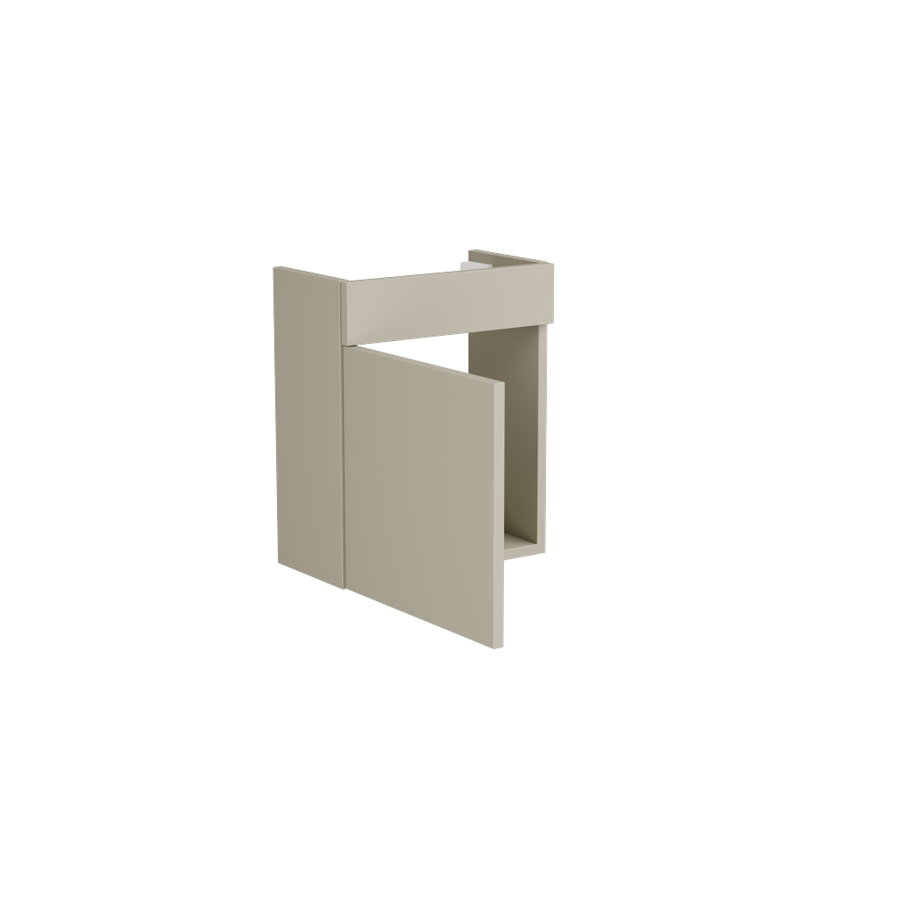 [10126337] Assen toiletmeubel (Taupe, 40 cm) 2