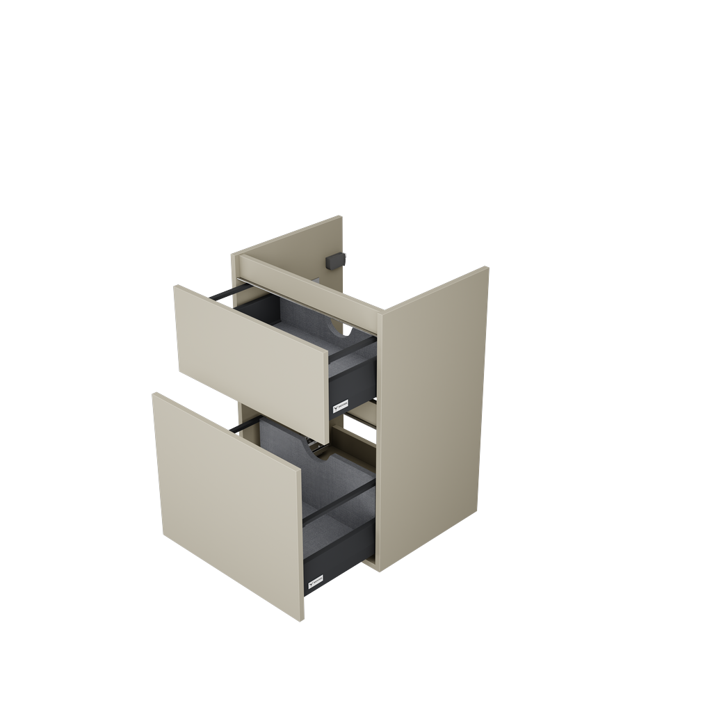 Volendam wastafelonderkast (60 cm, Taupe) 5