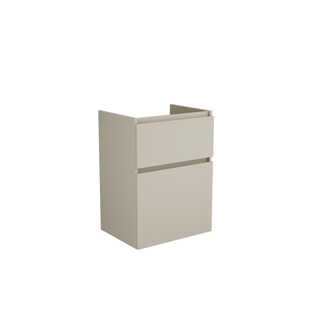 Volendam wastafelonderkast (60 cm, Taupe)