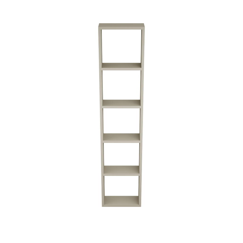 [10626236] Zeist open plank hogekast (Taupe)