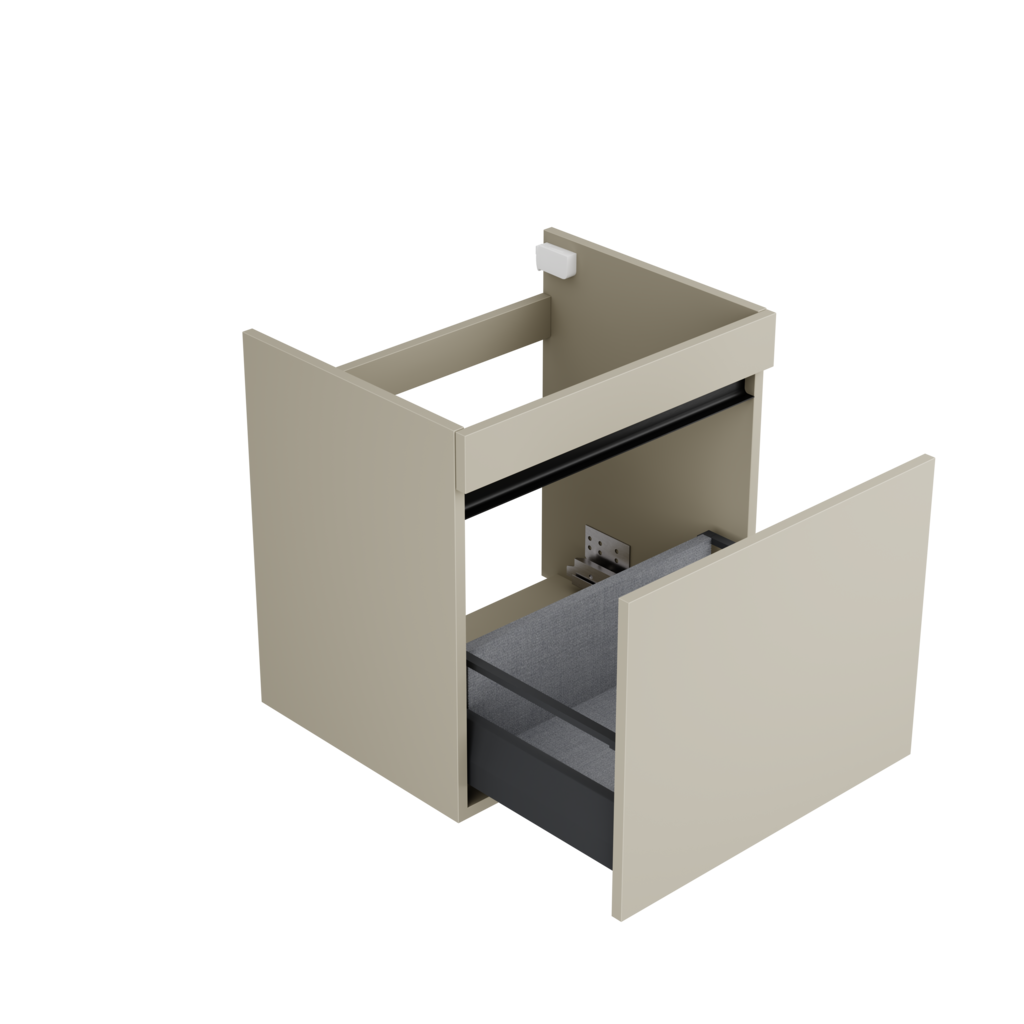 [10115546] Kiel wastafelonderkast (Taupe, 60 cm)