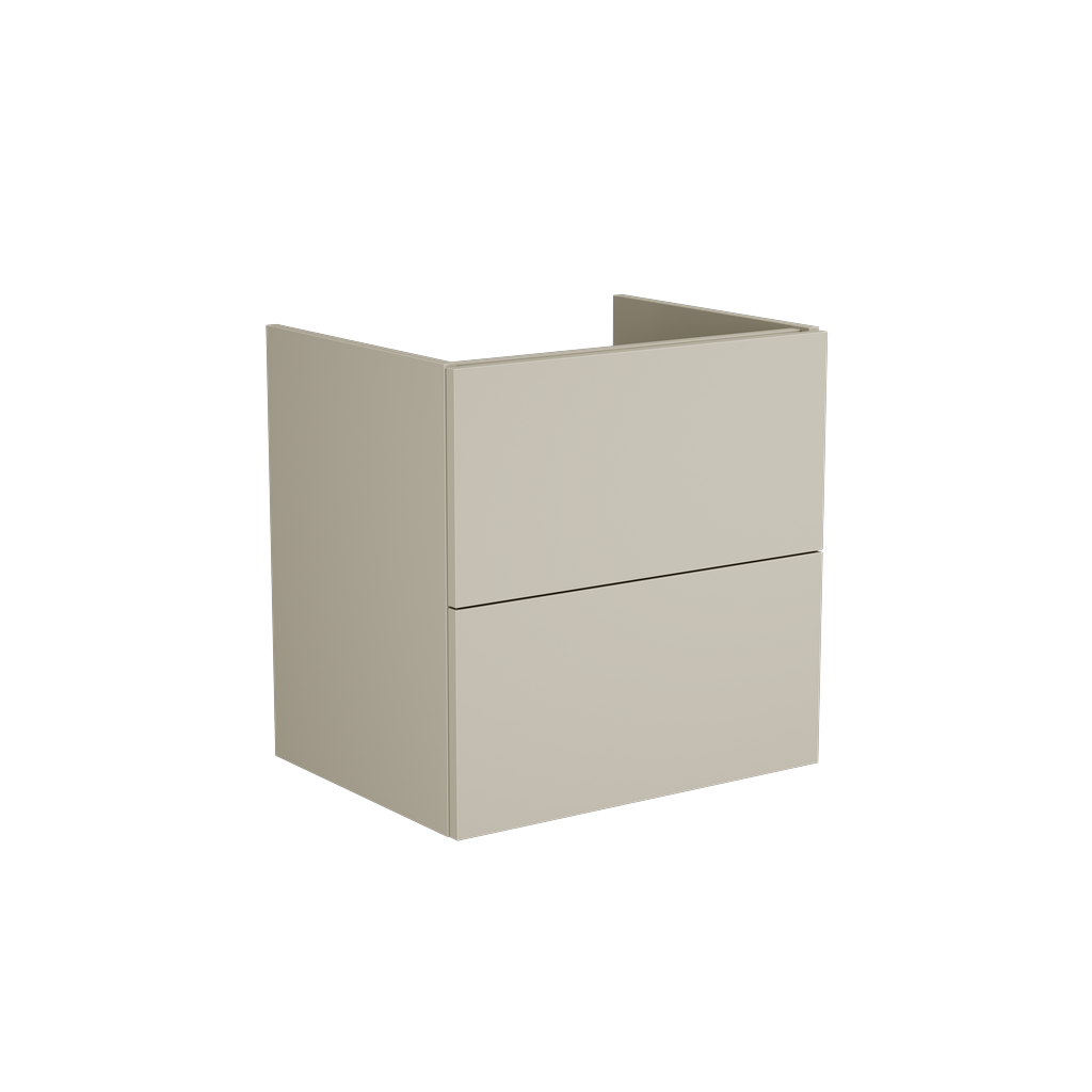 [10115276] Sloten wastafelonderkast (Taupe, 60 cm)